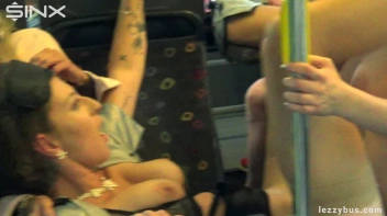 Latex Wearing Lesbian Sluts Get Crazy On The Bus Screencap 50 on sinx.preview.netperv.com