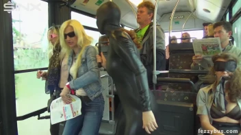 Latex Wearing Lesbian Sluts Get Crazy On The Bus Screencap 62 on sinx.preview.netperv.com