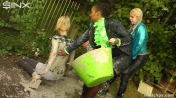 Mud Wrestling Girlfriends' Messy Affair Screencap 8 on sinx.preview.netperv.com