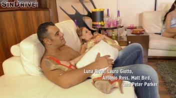 Lezzin' The Days Away!  Pussy Packed Lusty Lesbo Pre-Show Party To Kick Things Off Right! Screencap 3 on sinx.preview.netperv.com