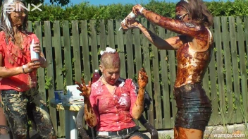 Extreme WAM Games Leave Hot Girls Covered Screencap 53 on sinx.preview.netperv.com