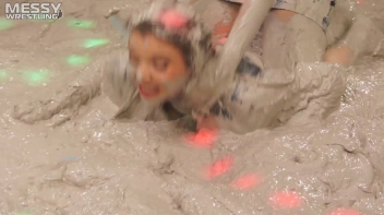 Messy Wrestling: Hittin' It Hard In The Mud - No Stopping Till There's Not A Dry Spot Left! Screencap 22 on sinx.preview.netperv.com
