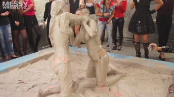 Messy Wrestling: Hittin' It Hard In The Mud - No Stopping Till There's Not A Dry Spot Left! Screencap 56 on sinx.preview.netperv.com