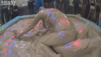 Messy Wrestling: Hittin' It Hard In The Mud - No Stopping Till There's Not A Dry Spot Left! Screencap 73 on sinx.preview.netperv.com