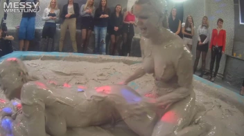 Messy Wrestling: Hittin' It Hard In The Mud - No Stopping Till There's Not A Dry Spot Left! Screencap 80 on sinx.preview.netperv.com