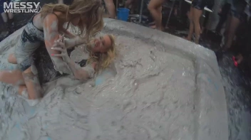 8 Chicks Messy Wrestling: Muddy, Nasty, And Ready For A Triple Babe Free For All! Action Cam Footage! Screencap 2 on sinx.preview.netperv.com