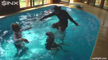 Smoking Babes Punished In Pool Screencap 17 on sinx.preview.netperv.com