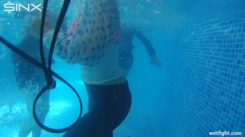 Smoking Babes Punished In Pool Screencap 18 on sinx.preview.netperv.com