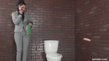 Bathroom Inspection Gets Blasted Away By Spunk! Screencap 7 on sinx.preview.netperv.com