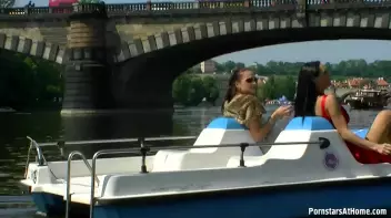 Exhibitionist Wetlook Boat Babes Screencap 9 on sinx.preview.netperv.com