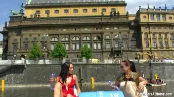 Exhibitionist Wetlook Boat Babes Screencap 13 on sinx.preview.netperv.com