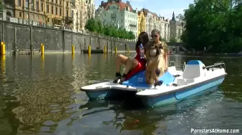 Exhibitionist Wetlook Boat Babes Screencap 18 on sinx.preview.netperv.com