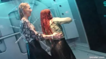 Soaking wet babes shaking their booties Screencap 5 on sinx.preview.netperv.com