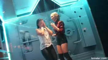 Young and flexible chicks getting wet Screencap 10 on sinx.preview.netperv.com