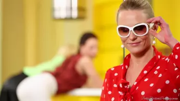 Lesbo Fashionistas Piss And Play In Style Screencap 2 on sinx.preview.netperv.com