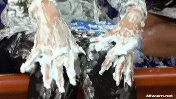 Sensual Shaving Cream Rubdown Screencap 84 on sinx.preview.netperv.com