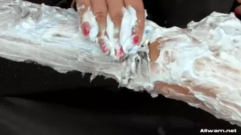Sensual Shaving Cream Rubdown Screencap 18 on sinx.preview.netperv.com