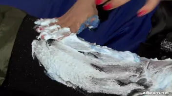 Sensual Shaving Cream Rubdown Screencap 26 on sinx.preview.netperv.com