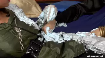 Sensual Shaving Cream Rubdown Screencap 35 on sinx.preview.netperv.com