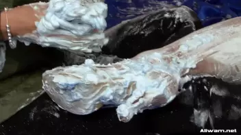 Sensual Shaving Cream Rubdown Screencap 65 on sinx.preview.netperv.com