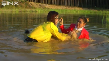 Mud Covered Hunny's Getting Wet And Messy Screencap 16 on sinx.preview.netperv.com
