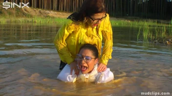 Mud Covered Hunny's Getting Wet And Messy Screencap 21 on sinx.preview.netperv.com