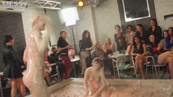 Muddy Wrestling: Sloppy Stewardess Showdown Screencap 86 on sinx.preview.netperv.com