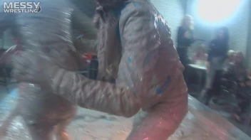 Muddy Wrestling: Sloppy Stewardess Showdown Screencap 27 on sinx.preview.netperv.com