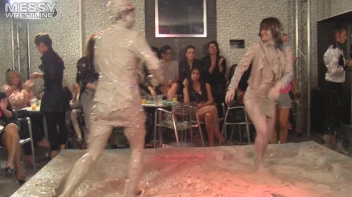 Muddy Wrestling: Sloppy Stewardess Showdown Screencap 37 on sinx.preview.netperv.com