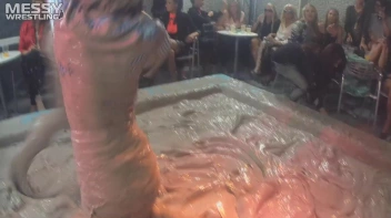 Muddy Wrestling: Sloppy Stewardess Showdown Screencap 41 on sinx.preview.netperv.com