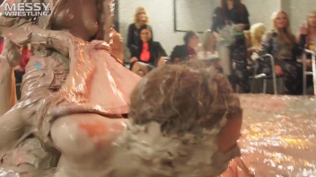 Muddy Wrestling: Sloppy Stewardess Showdown Screencap 49 on sinx.preview.netperv.com