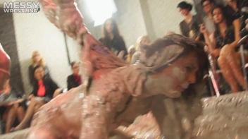 Muddy Wrestling: Sloppy Stewardess Showdown Screencap 55 on sinx.preview.netperv.com