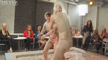 Muddy Wrestling: Sloppy Stewardess Showdown Screencap 71 on sinx.preview.netperv.com