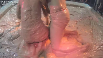 Muddy Wrestling: Sloppy Stewardess Showdown Screencap 73 on sinx.preview.netperv.com