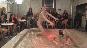 Muddy Wrestling: Sloppy Stewardess Showdown Screencap 77 on sinx.preview.netperv.com