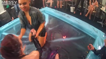 Messy Wrestling: Lost Footage Found!  2 In-Your-Face Oil Matches 4 The Price Of 1! Action Cam Footage! Screencap 97 on sinx.preview.netperv.com