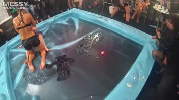 Messy Wrestling: Lost Footage Found!  2 In-Your-Face Oil Matches 4 The Price Of 1! Action Cam Footage! Screencap 108 on sinx.preview.netperv.com