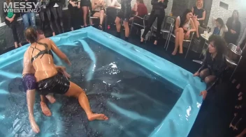 Messy Wrestling: Lost Footage Found!  2 In-Your-Face Oil Matches 4 The Price Of 1! Action Cam Footage! Screencap 113 on sinx.preview.netperv.com