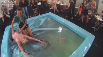 Messy Wrestling: Lost Footage Found!  2 In-Your-Face Oil Matches 4 The Price Of 1! Action Cam Footage! Screencap 26 on sinx.preview.netperv.com