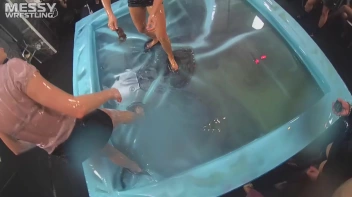 Messy Wrestling: Lost Footage Found!  2 In-Your-Face Oil Matches 4 The Price Of 1! Action Cam Footage! Screencap 35 on sinx.preview.netperv.com