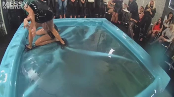 Messy Wrestling: Lost Footage Found!  2 In-Your-Face Oil Matches 4 The Price Of 1! Action Cam Footage! Screencap 38 on sinx.preview.netperv.com