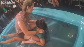 Messy Wrestling: Lost Footage Found!  2 In-Your-Face Oil Matches 4 The Price Of 1! Action Cam Footage! Screencap 45 on sinx.preview.netperv.com