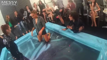 Messy Wrestling: Lost Footage Found!  2 In-Your-Face Oil Matches 4 The Price Of 1! Action Cam Footage! Screencap 71 on sinx.preview.netperv.com