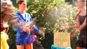 Garden Hose Fight Gets These Girls Off Screencap 19 on sinx.preview.netperv.com