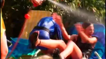 Garden Hose Fight Gets These Girls Off Screencap 34 on sinx.preview.netperv.com
