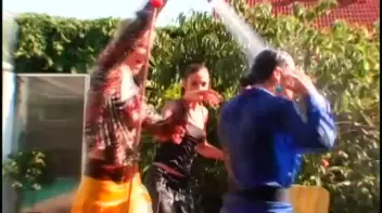 Garden Hose Fight Gets These Girls Off Screencap 51 on sinx.preview.netperv.com