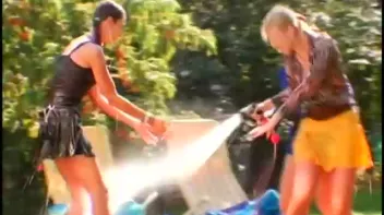 Garden Hose Fight Gets These Girls Off Screencap 70 on sinx.preview.netperv.com