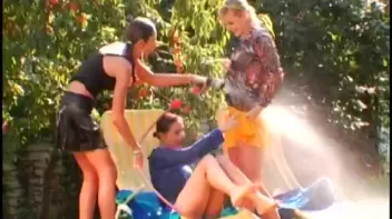 Garden Hose Fight Gets These Girls Off Screencap 82 on sinx.preview.netperv.com