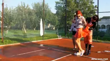 Pissed Off Wetlook Badminton Bunnies Screencap 42 on sinx.preview.netperv.com