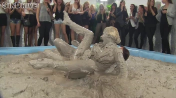 Muddy Wrestling: Pornstar Power - Nathaly Cherie vs. Vanessa Screencap 15 on sinx.preview.netperv.com